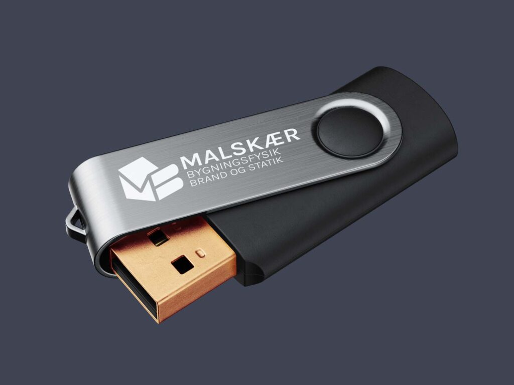 USb stik mockup