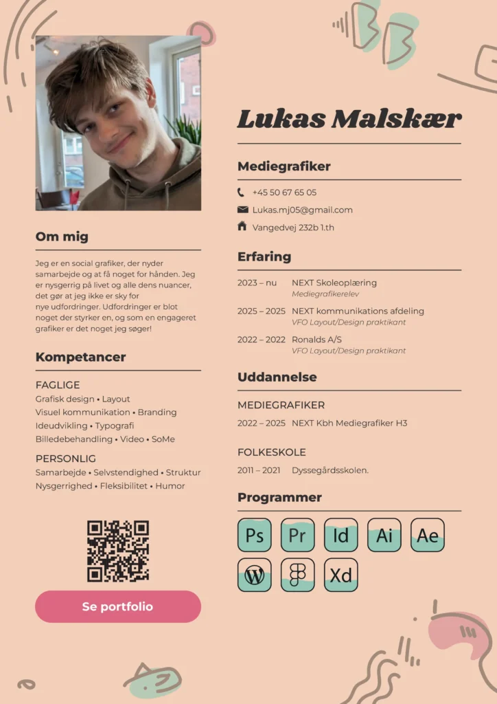 Lukas Malskær johansen CV